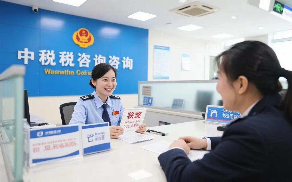 税务工作人员解答兑奖税务问题